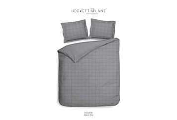 Heckett & Lane Diamante Bettwäsche Glacier Grey