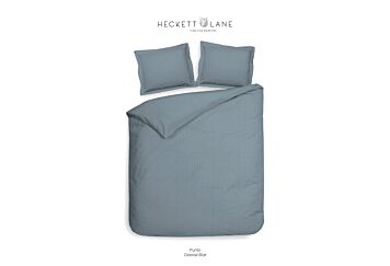 Heckett & Lane Punto Bettwäsche Colonial Blue