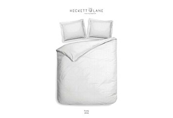 Heckett & Lane Punto Bettwäsche Weiß