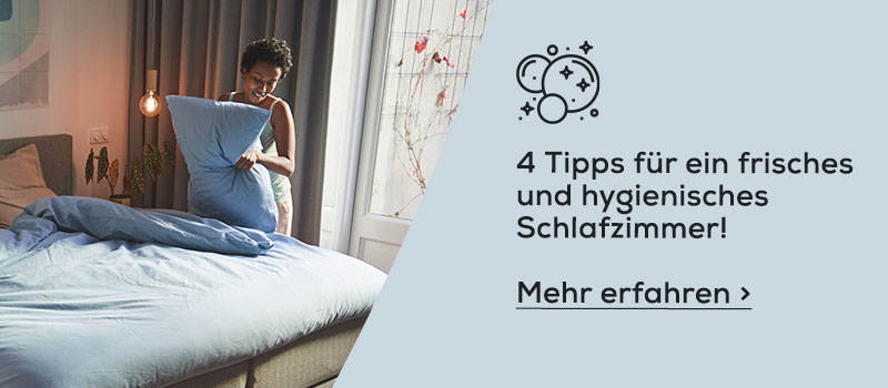 4 Tipps für ein frisches und hygienisches Schlafzimmer | Swiss Sense