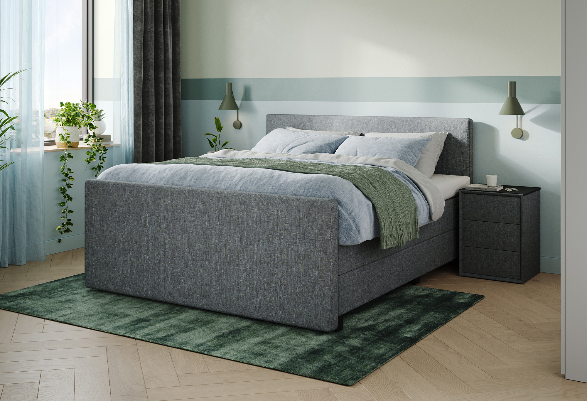 Boxspringbett Home 180 - Atelier