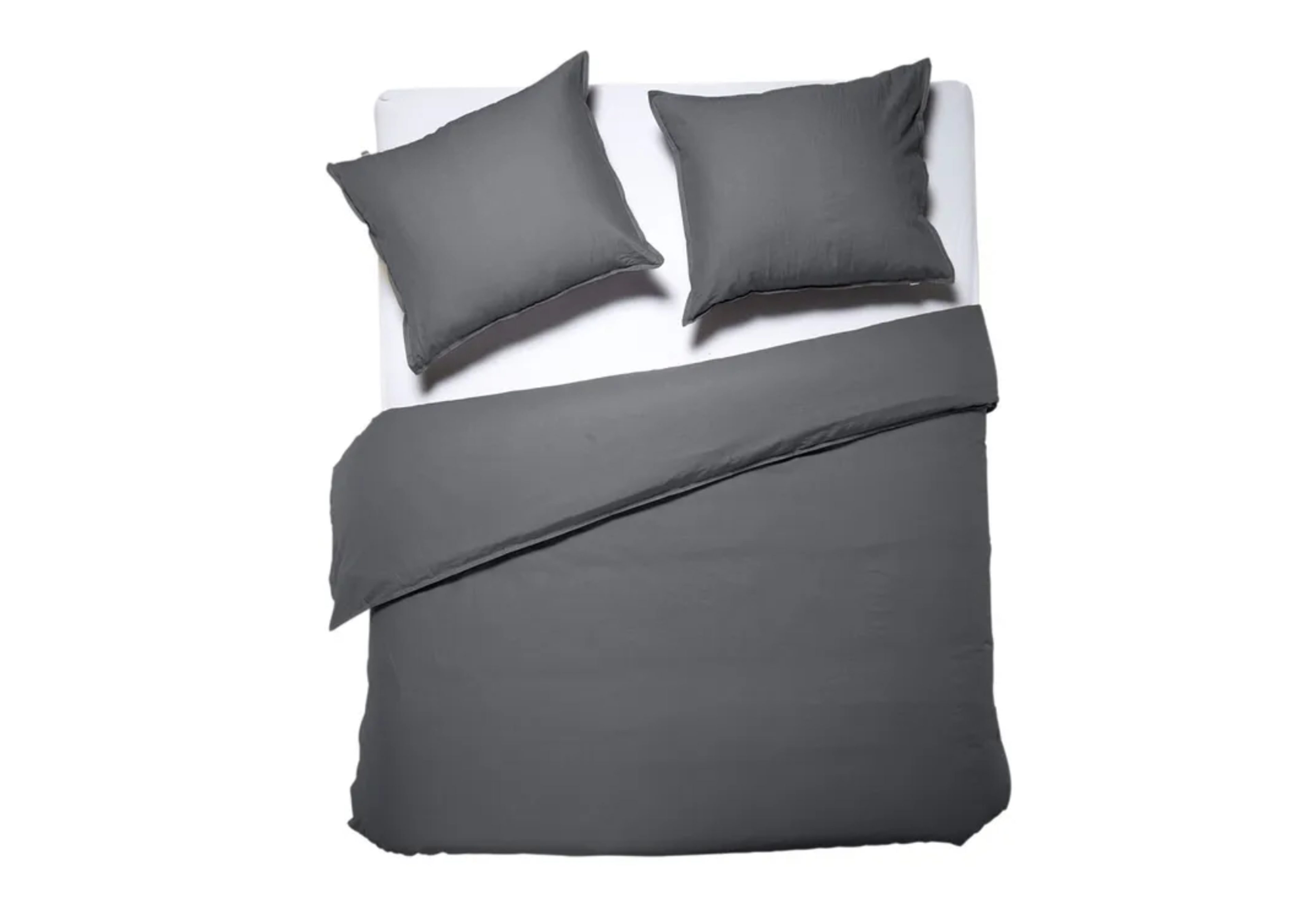 Dixxius Luxurious Bettwäsche Dunkelgrau